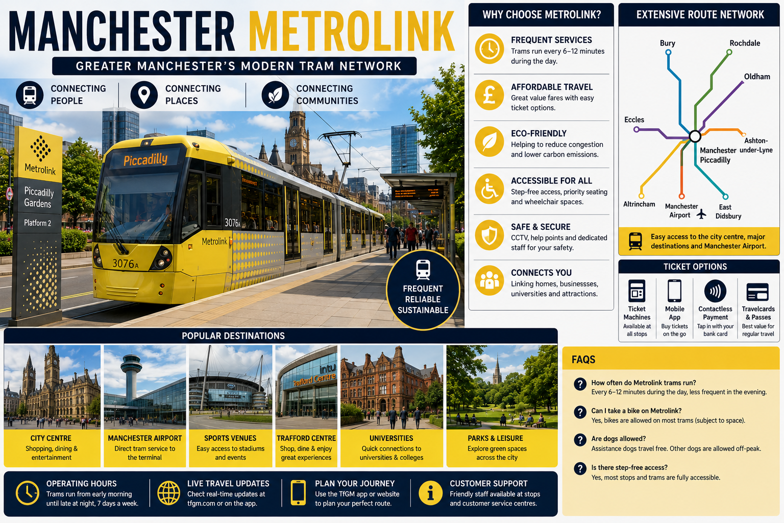 Manchester Metrolink: 10 Essential Things Every Passenger Should Know
